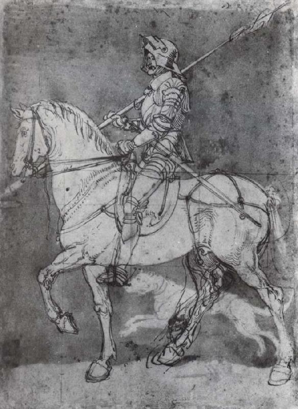 Albrecht Durer Peaparatory study for the engraving